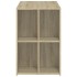 Escritorio de madera de ingeniería roble Sonoma 102x50x75