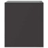 Mesitas de noche 2 unidades acero negro 34,5x39x44