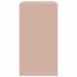 Aparador de acero rosa 67x39x73