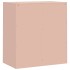 Aparador de acero rosa 67x39x73