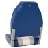 Set de asientos plegables para barco 2 uds con respaldo