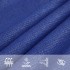 Toldo de vela cuadrado HDPE azul 160 g/m² 5x5