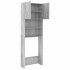 Armario de lavadora gris Sonoma 64x25,5x190