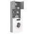 Armario de lavadora gris Sonoma 64x25,5x190