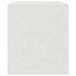 Mueble para TV de acero blanco 99x39x44