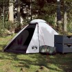 Tienda de campaña iglú 2 personas tela opaca impermeable blanco