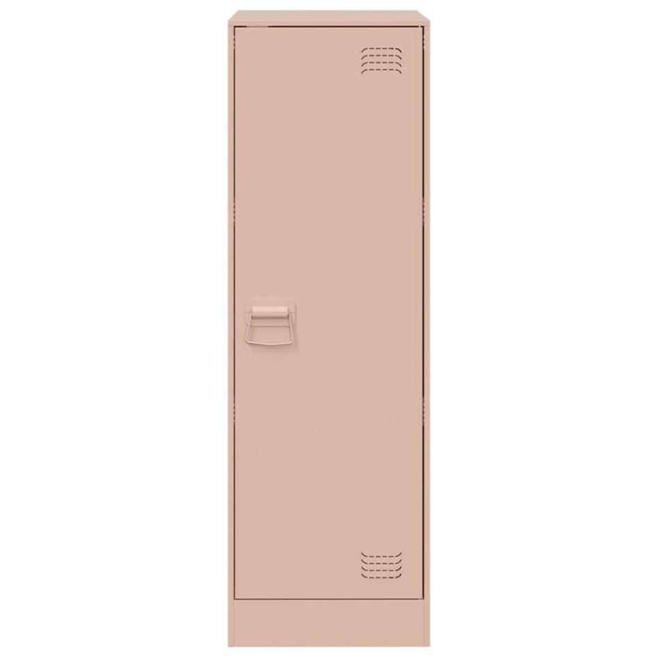 Aparador de acero rosa 34,5x39x107