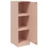Aparador de acero rosa 34,5x39x107