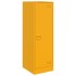 Aparador de acero amarillo mostaza 34,5x39x107