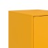 Aparador de acero amarillo mostaza 34,5x39x107