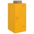 Aparador de acero amarillo mostaza 34,5x39x73