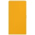Aparador de acero amarillo mostaza 34,5x39x73
