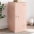 Aparador de acero rosa 34,5x39x73