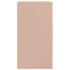 Aparador de acero rosa 34,5x39x73