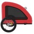 Remolque de bicicleta mascotas hierro tela Oxford