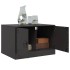 Mesa de centro acero negro 67x50x44
