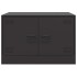 Mesa de centro acero negro 67x50x44