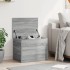 Caja de almacenaje madera de ingeniería gris Sonoma 60x42x46