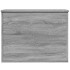Caja de almacenaje madera de ingeniería gris Sonoma 60x42x46