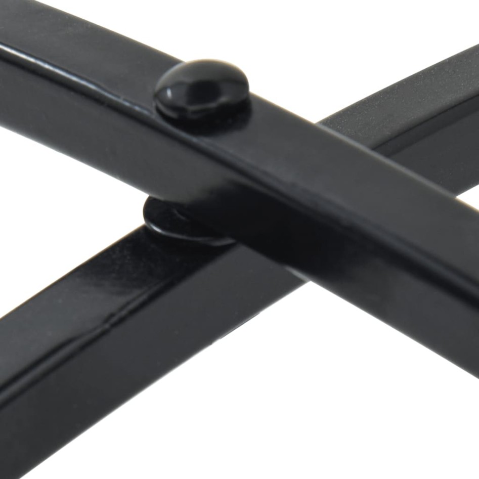 Mesa de bistró de mosaico cerámica terracota y blanco Ø50x70