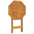 Mesa de jardín plegable madera maciza de acacia Ø60x75