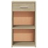 Mesitas noche 2 uds madera ingeniería roble Sonoma 35x34x65