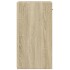 Mesitas noche 2 uds madera ingeniería roble Sonoma 35x34x65