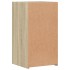 Mesitas noche 2 uds madera ingeniería roble Sonoma 35x34x65