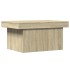 Mesa de centro madera de ingeniería roble Sonoma 80x55x40