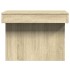 Mesa de centro madera de ingeniería roble Sonoma 80x55x40