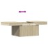 Mesa de centro madera de ingeniería roble Sonoma 80x55x40