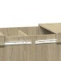 Mesa de centro madera de ingeniería roble Sonoma 80x55x40