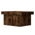 Mesa de centro madera de ingeniería roble ahumado 80x55x40