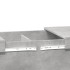 Mesa de centro madera de ingeniería gris hormigón 100x55x40