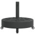 Base sombrilla redonda ruedas para mástiles Ø38 / 48 mm 27