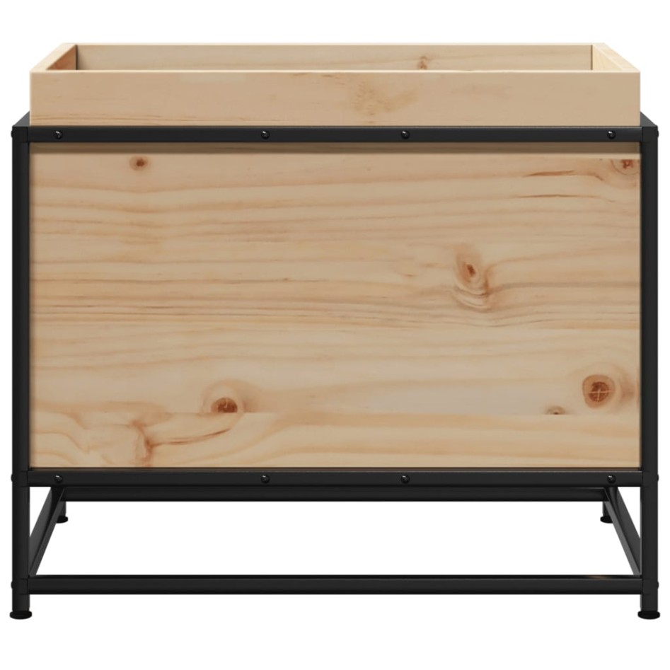 Jardinera de madera maciza de pino 60x40x50