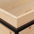 Jardinera de madera maciza de pino 60x40x50
