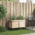 Jardinera de madera maciza de pino 80x40x50