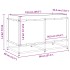 Jardinera de madera maciza de pino 80x40x50