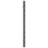 Cabecero de cama de pared madera maciza pino gris 126x3x63