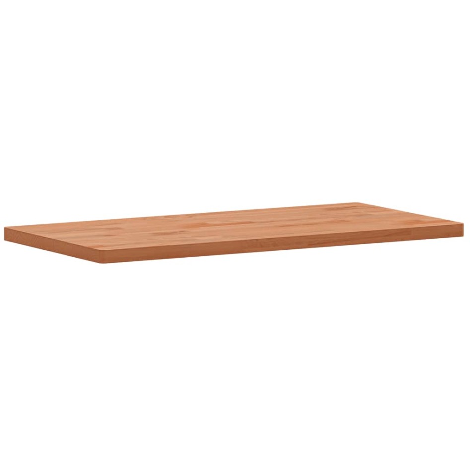Encimera de baño madera maciza de haya 80x40x2,5