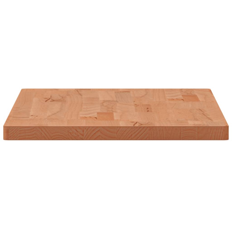 Encimera de baño madera maciza de haya 80x40x2,5