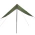Lona de camping impermeable verde 430x380x210