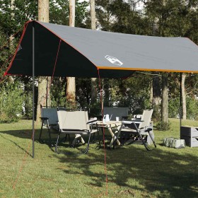 Lona de camping impermeable naranja 460x305x210