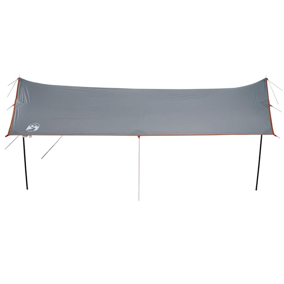 Lona de camping impermeable naranja 460x305x210