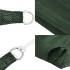 Toldo de vela HDPE verde oscuro 160 g/m² 6x8