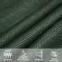 Toldo de vela HDPE verde oscuro 160 g/m² 6x8