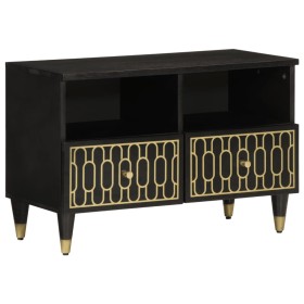 Mueble de TV madera maciza de mango 70x33x46