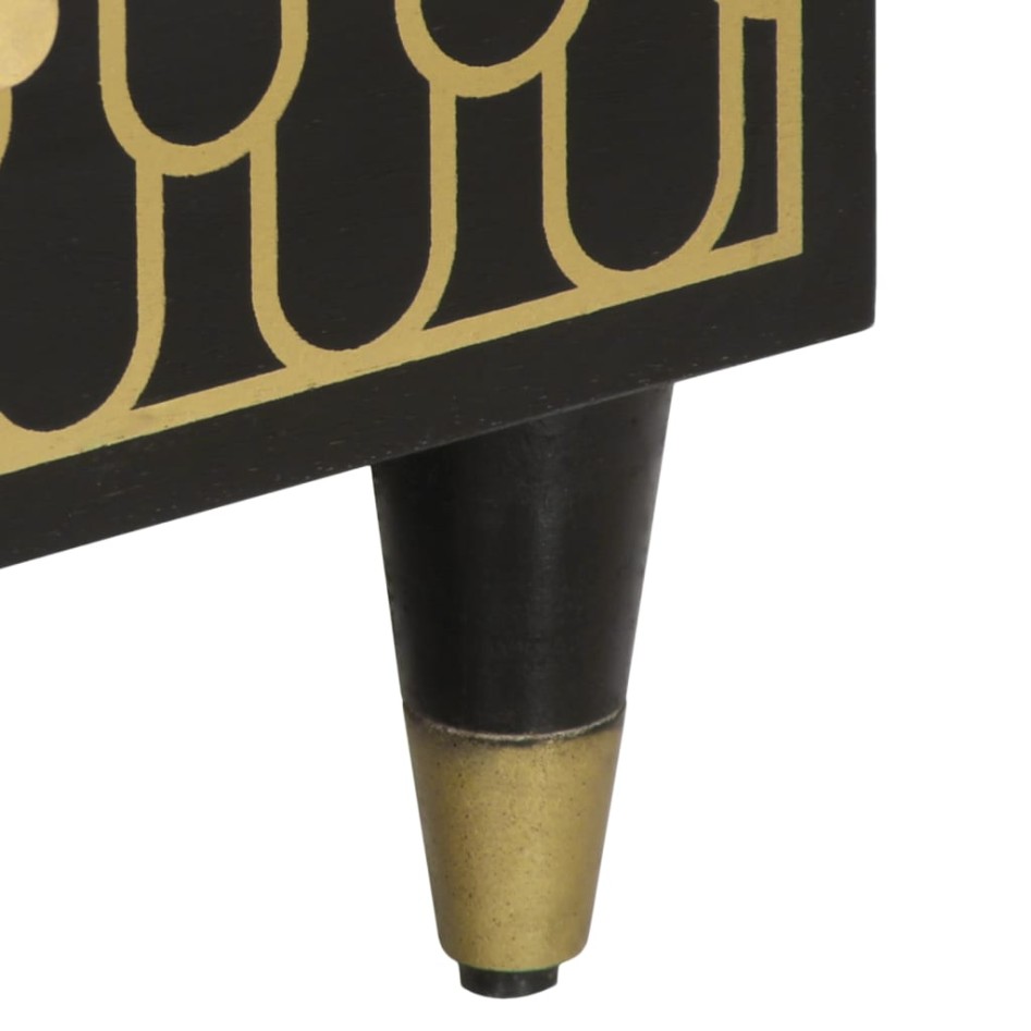 Mueble de TV madera maciza de mango 70x33x46