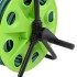 Carrete de manguera de pie con set racores PVC verde 0,75 20
